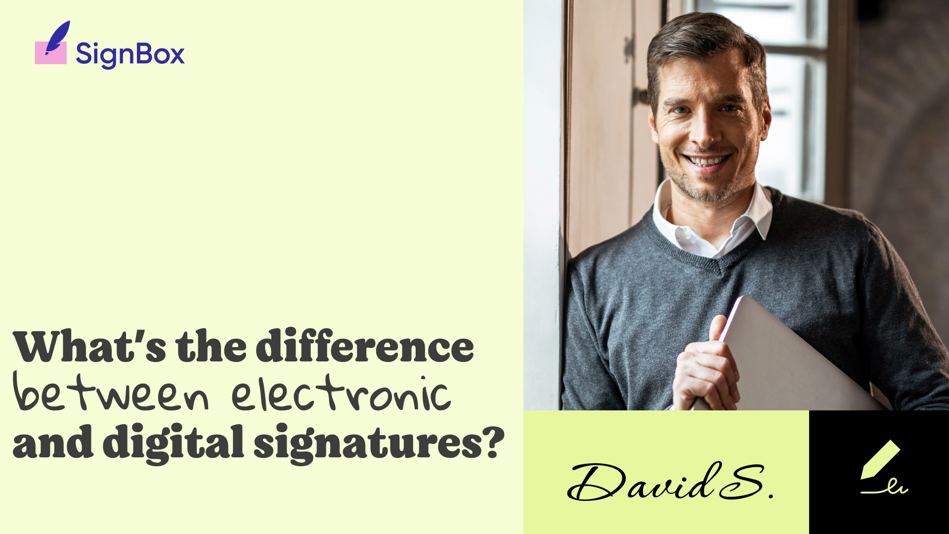 digital signatures vs traditional signatures